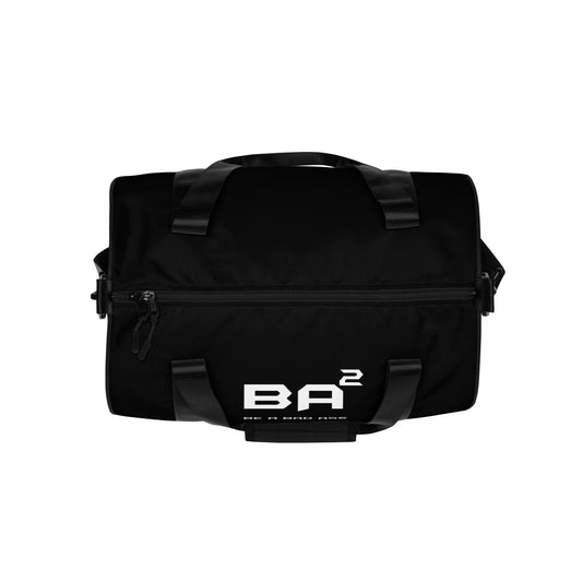 gym bag black top - basquaredfitness