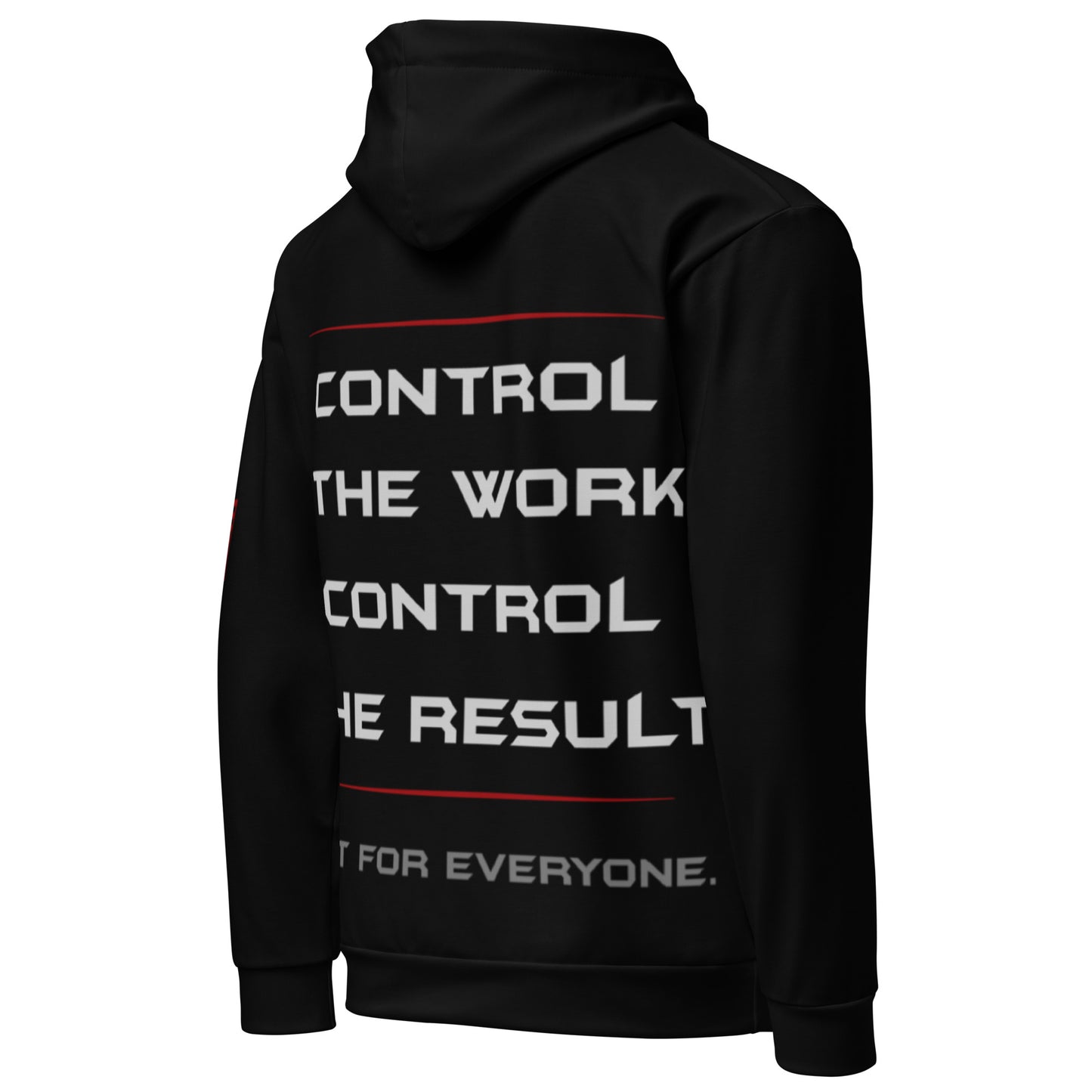 BA² Control The Work Hoodie Black Back