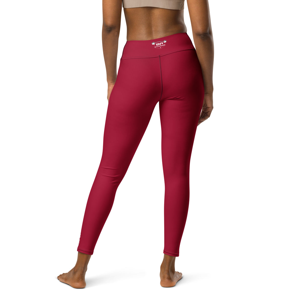 Power Squared - Core Legging Carmine Red Back