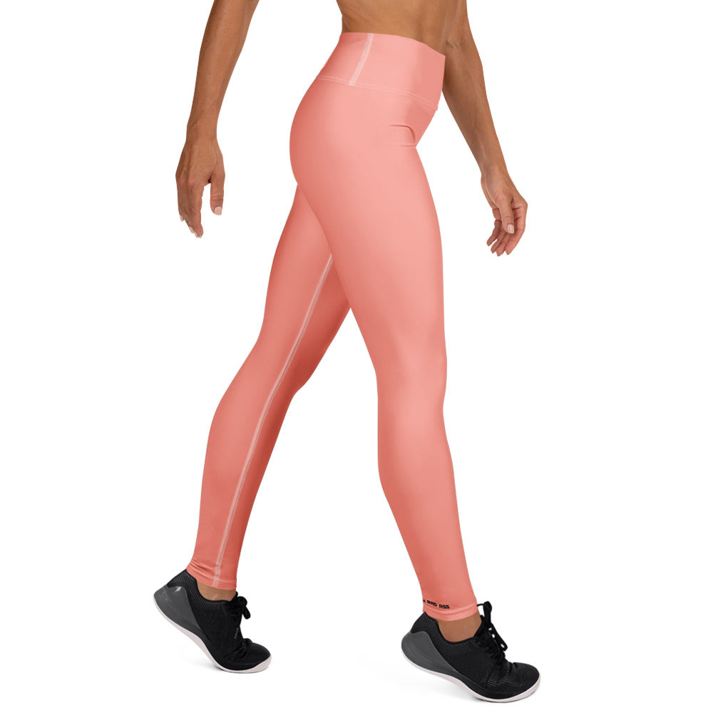 yoga leggings rose bud right - basquaredfitness
