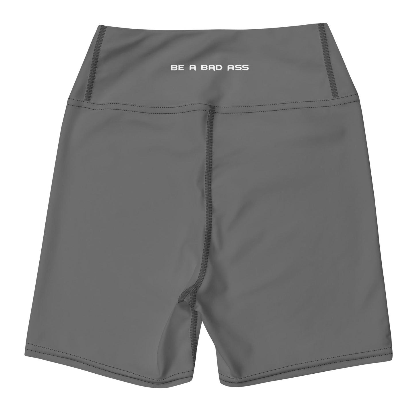 yoga shorts grey back - basquaredfitness
