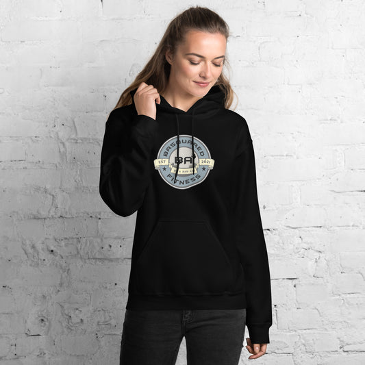 unisex heavy blend hoodie black front - basquaredfitness