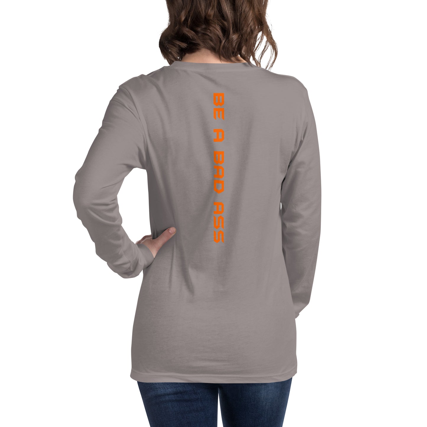 unisex long sleeve tee storm back - basquaredfitness