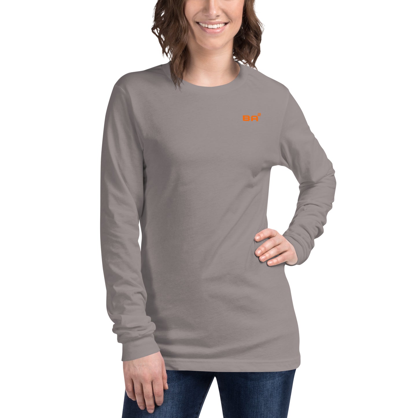 unisex long sleeve tee storm front - basquaredfitness