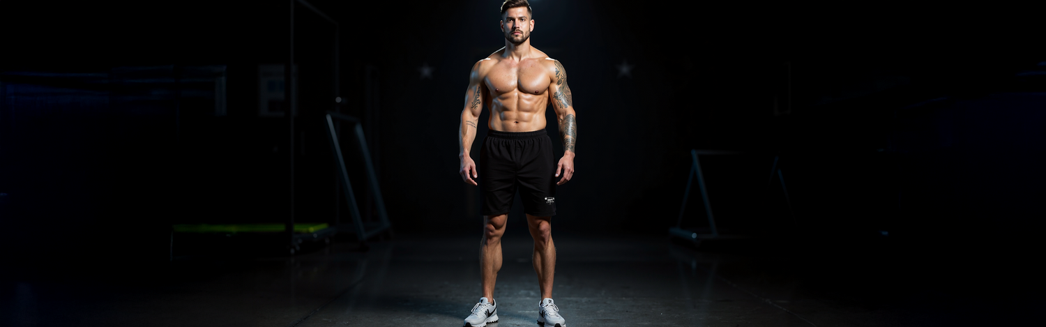 BA² performance shorts - lightweight athletic training shorts for CrossFit, running, and HIIT