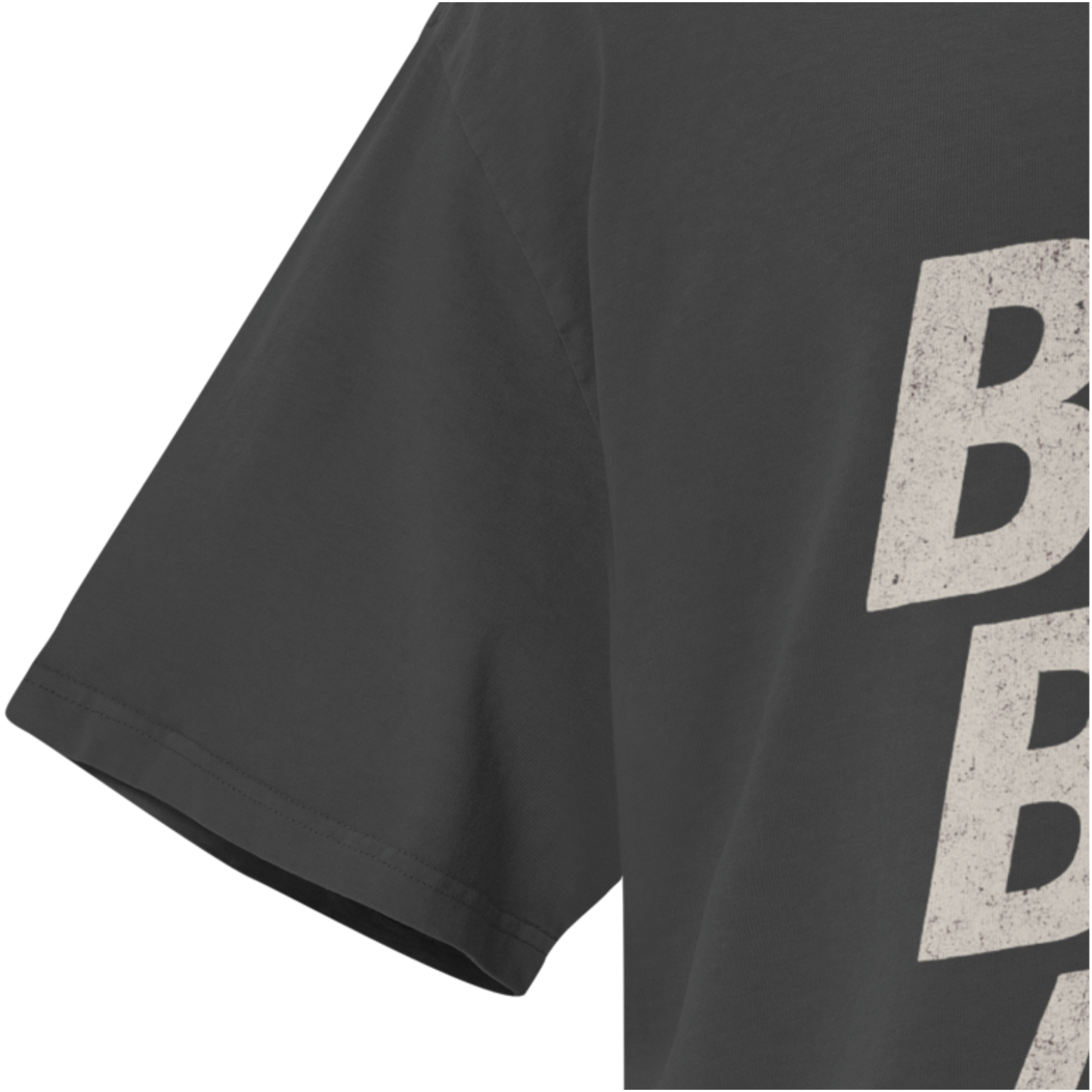 Oversized faded t-shirt - BA² Streetwear Tee Front