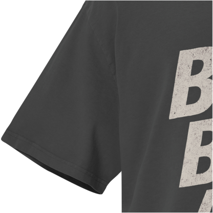 Oversized faded t-shirt - BA² Streetwear Tee Front