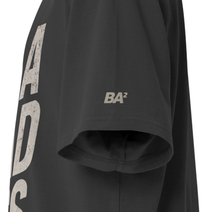 Oversized faded t-shirt - BA² Streetwear Tee Left