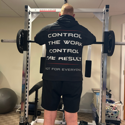BA² Control The Work Hoodie Black Back