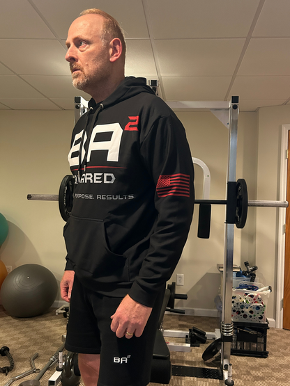 BA² Control The Work Hoodie Black Left