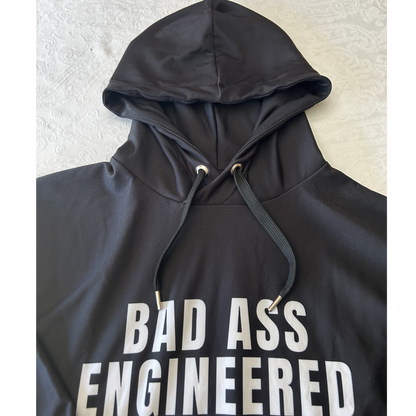Power Squared Performance Hoodie Black Front