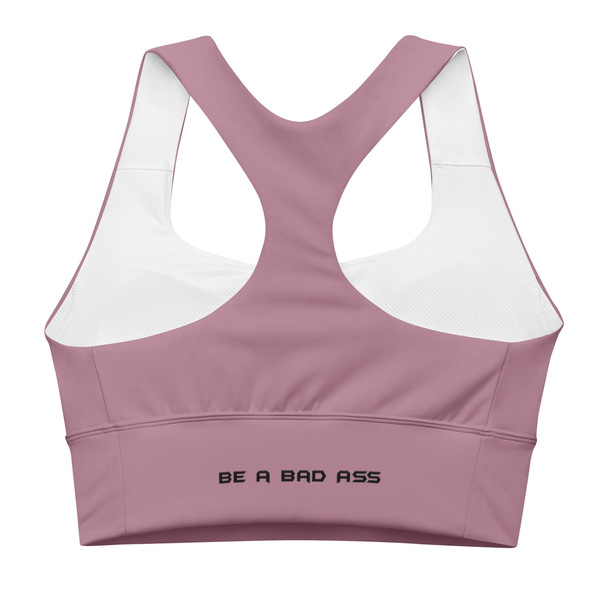recycled longline sports bra tapestry back - basquaredfitness