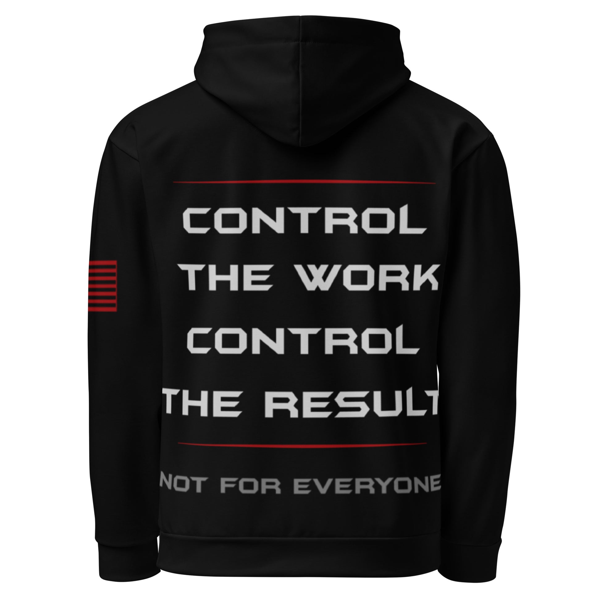 BA² Control The Work Hoodie Black Back