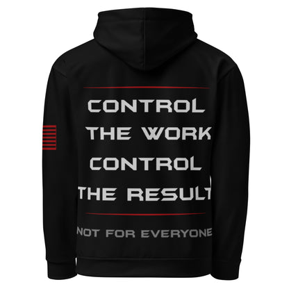 BA² Control The Work Hoodie Black Back