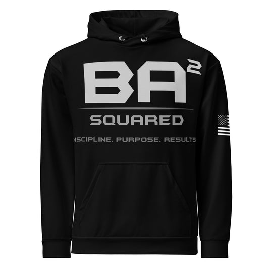 BA² Foundation Hoodie Black Front