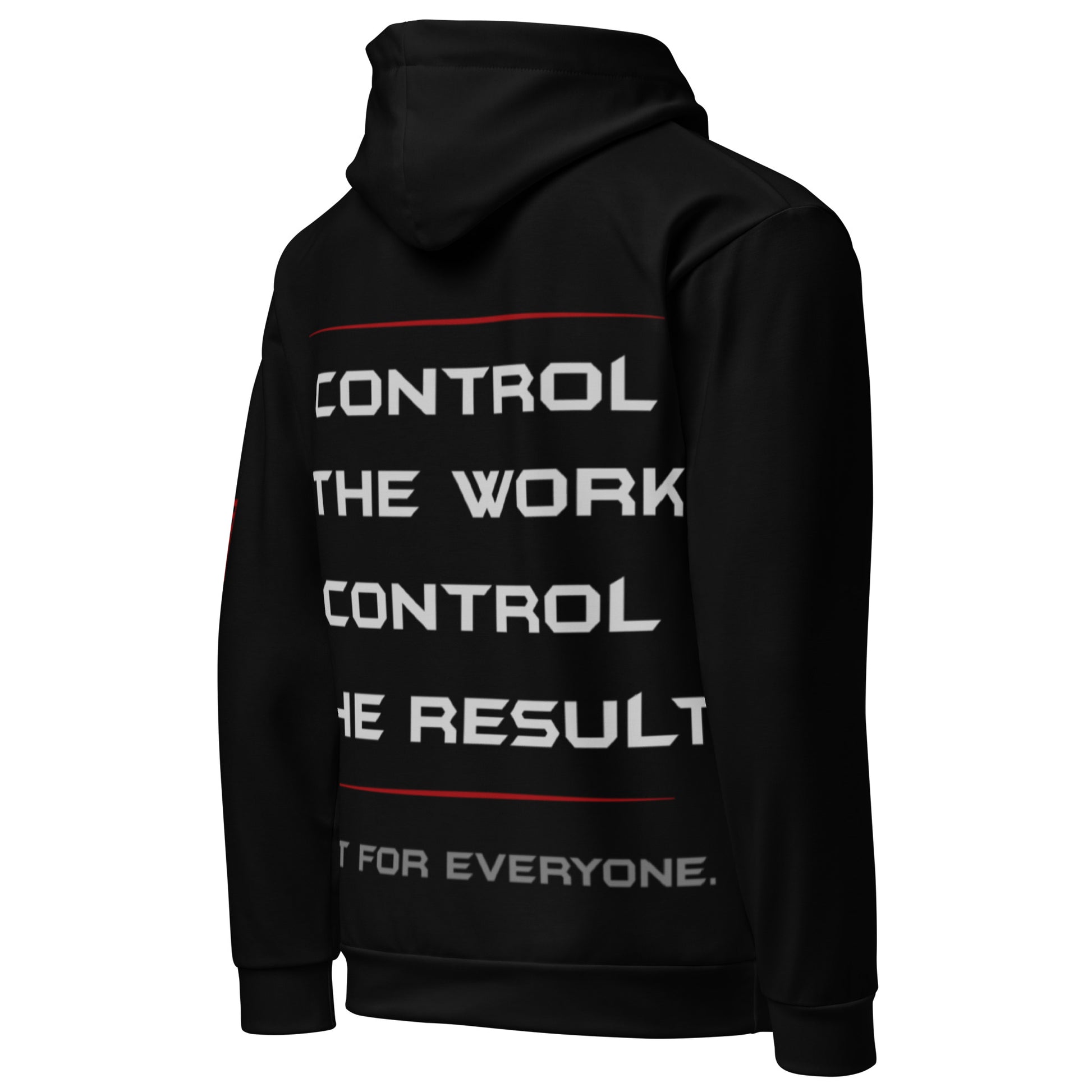 BA² Control The Work Hoodie Black Back