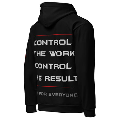 BA² Control The Work Hoodie Black Back