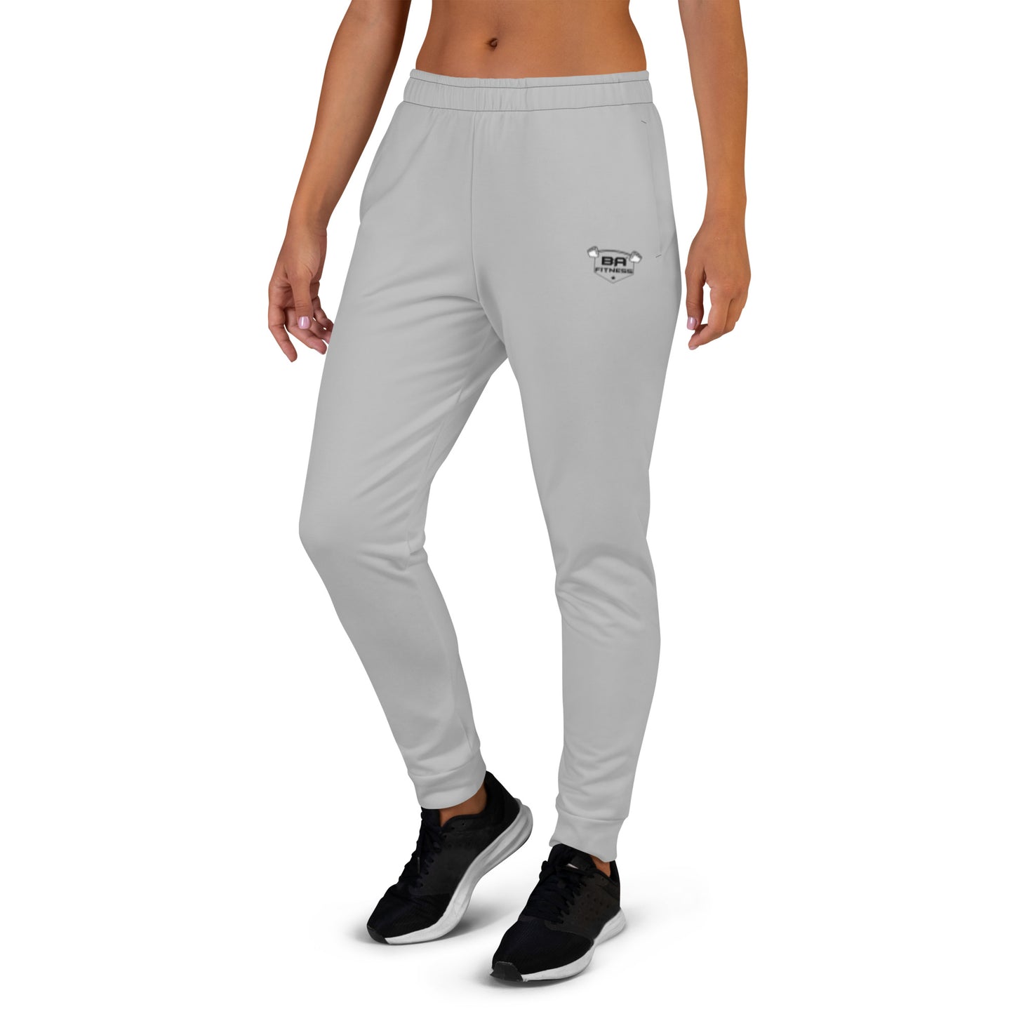 Women's joggers silver left - basquaredfitness