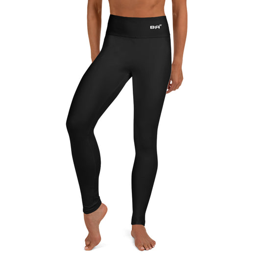 yoga leggings black front - basquaredfitness