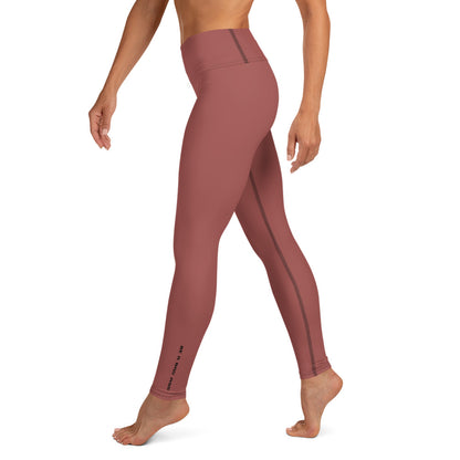 yoga leggings roof terracotta left - basquaredfitness