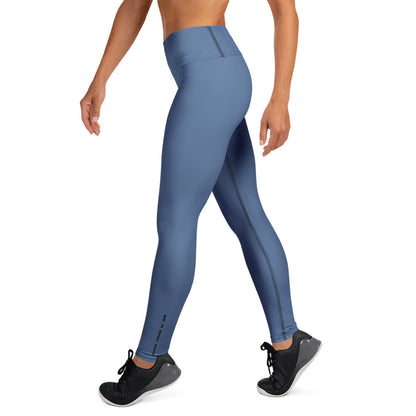 yoga leggings kashmir blue left - basquaredfitness