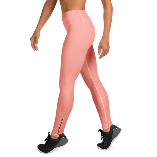 yoga leggings rose bud left - basquaredfitness
