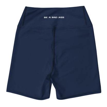 yoga shorts navy back - basquaredfitness