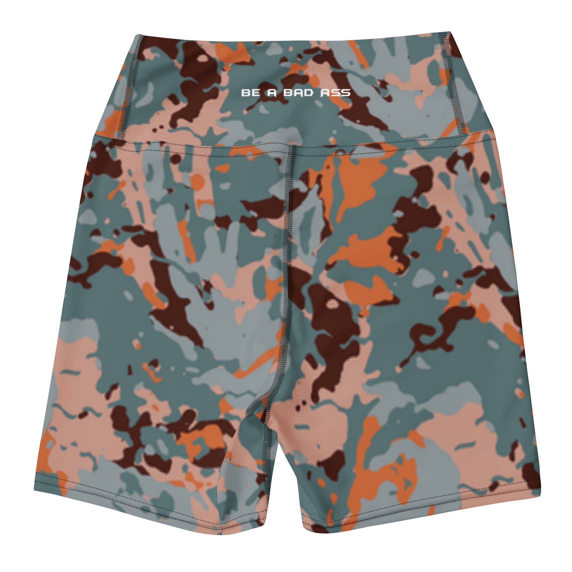 yoga shorts camo back - basquaredfitness