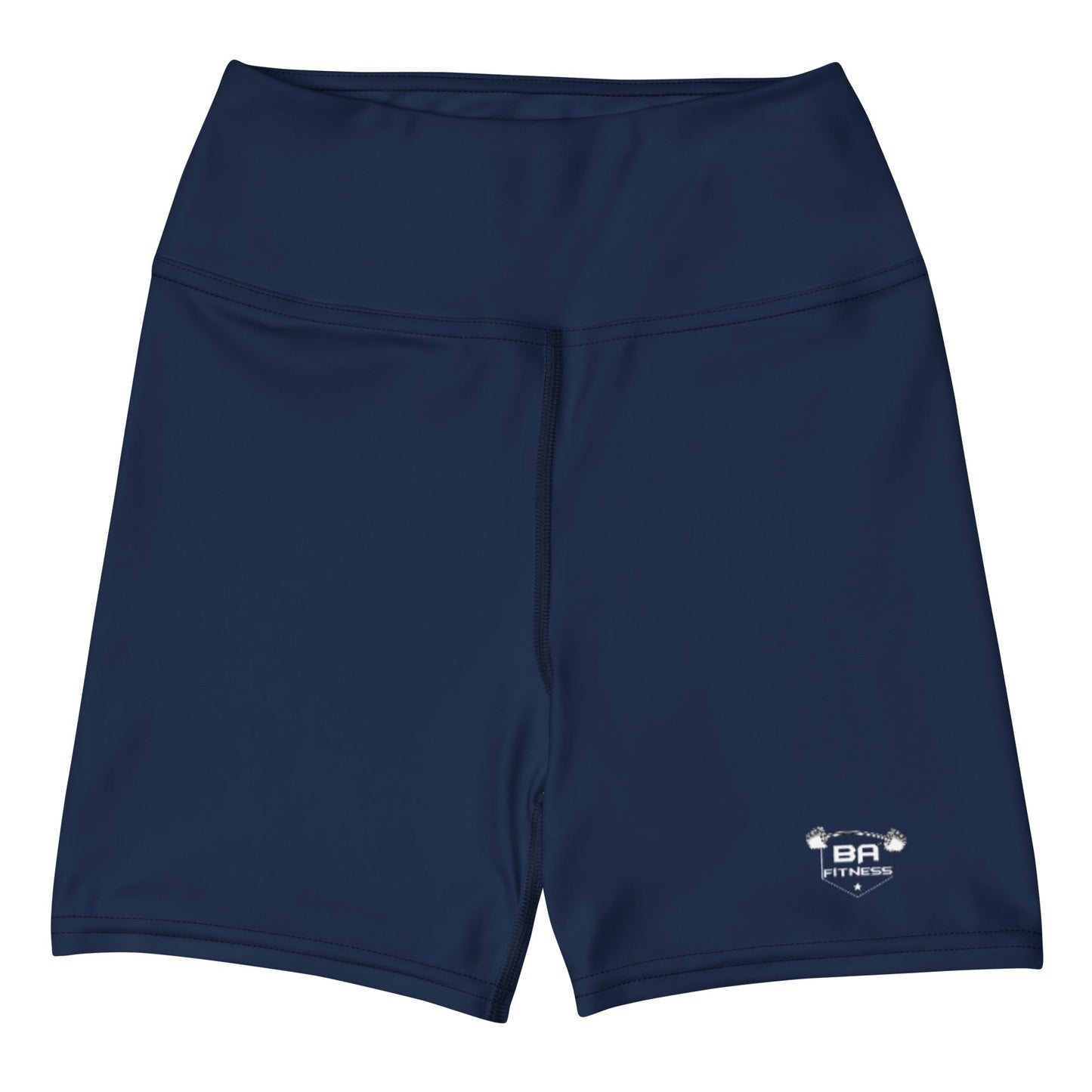 yoga shorts navy front - basquaredfitness