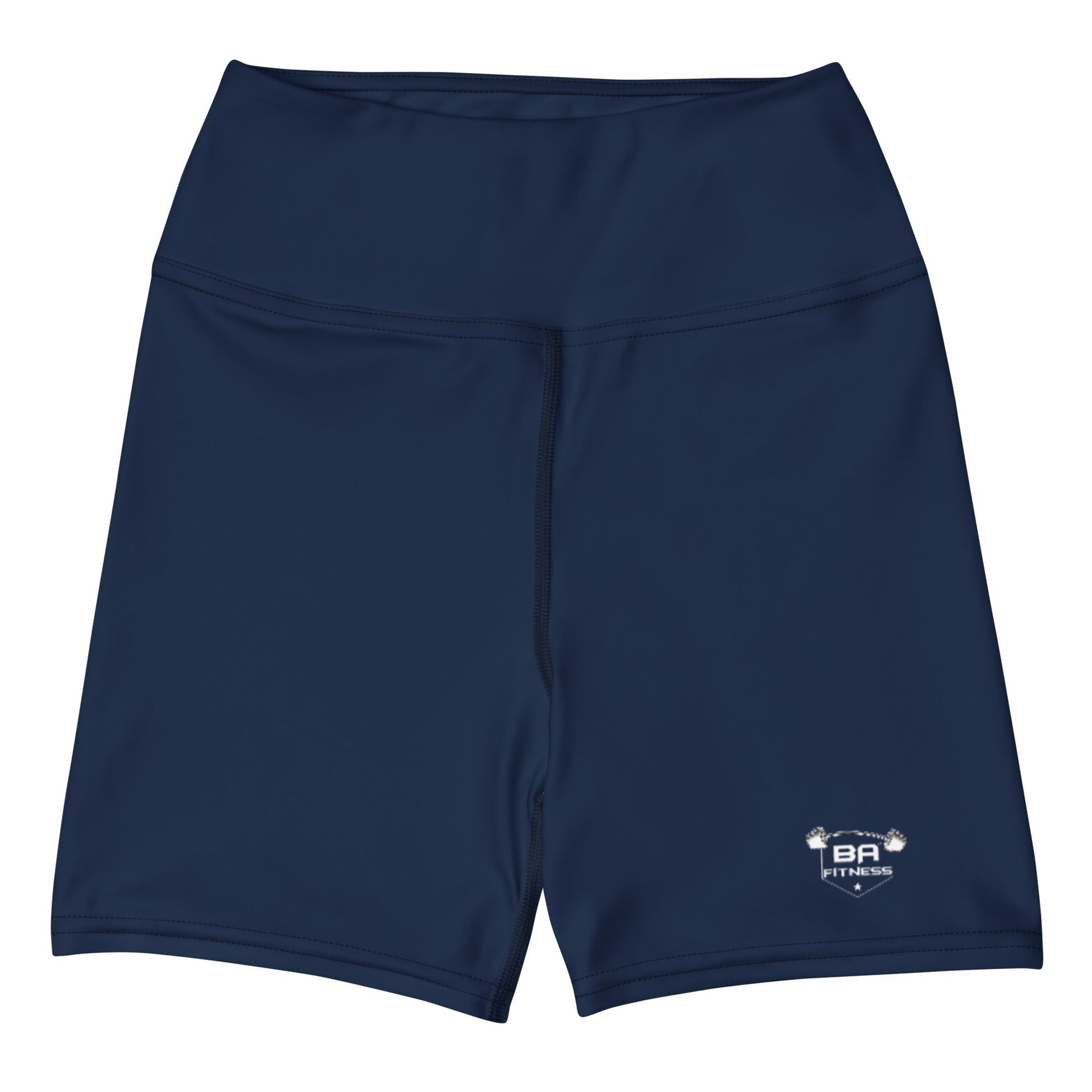 yoga shorts navy front - basquaredfitness