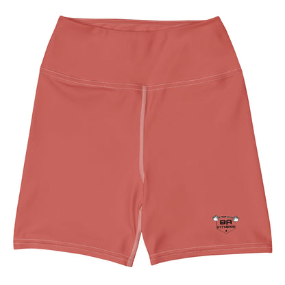 yoga shorts sunglo front - basquaredfitness
