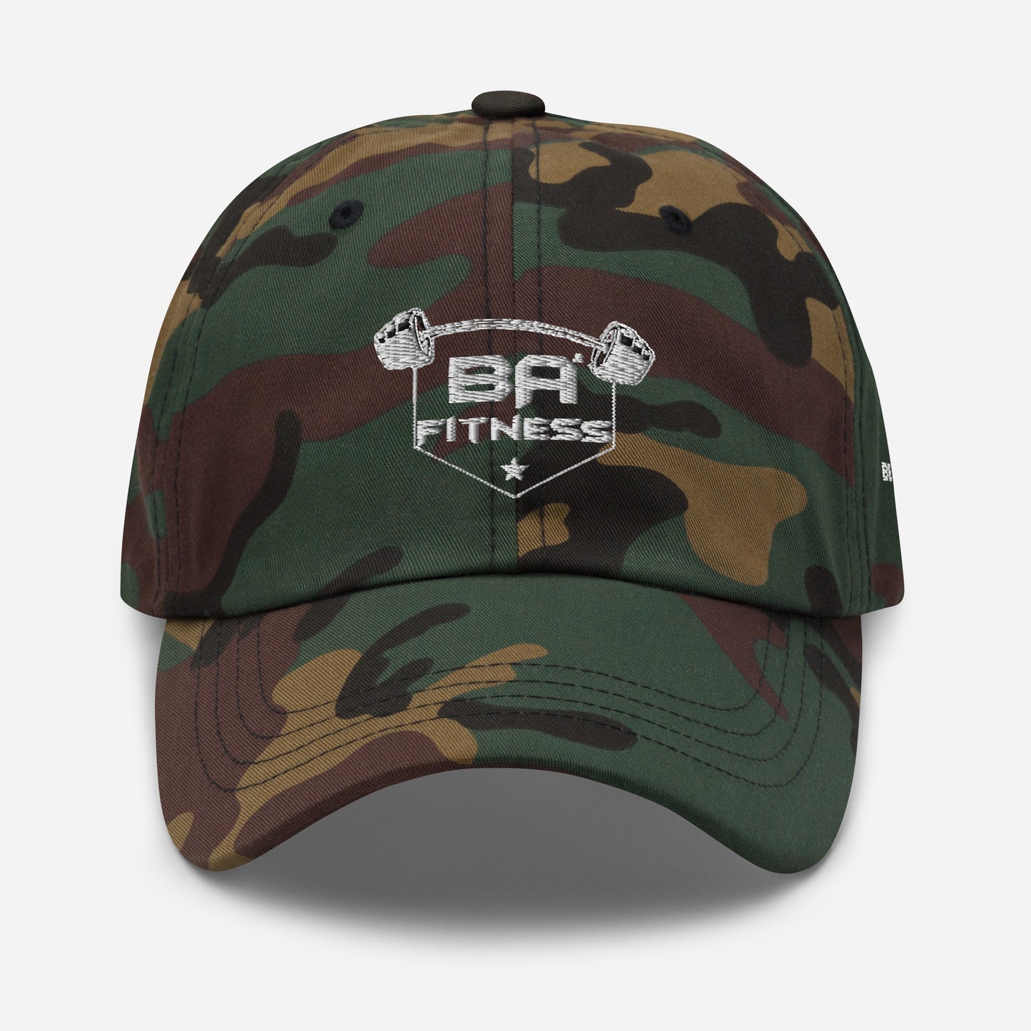 classic hat green camo front - basquaredfitness