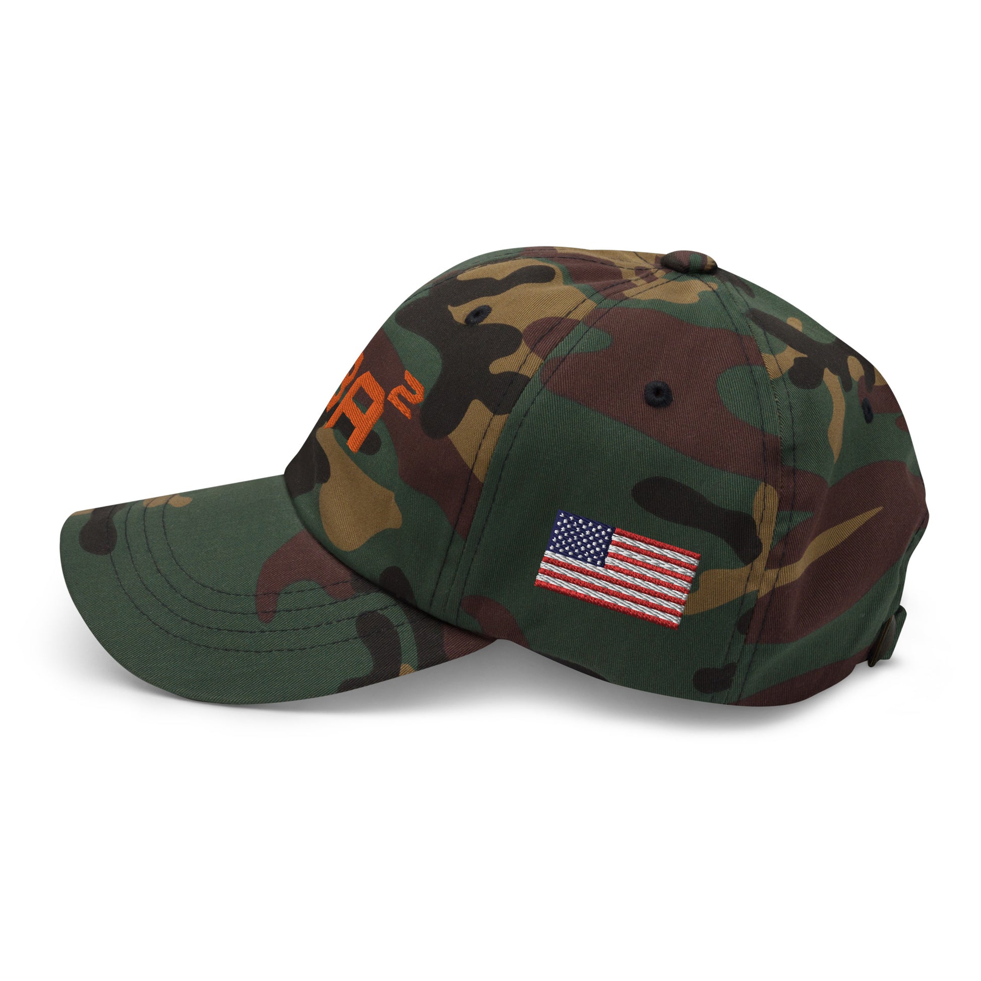 classic hat green camo left - basquaredfitness