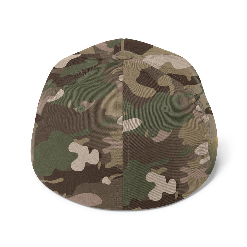 closed back structured cap multicam green back - basquaredfitness