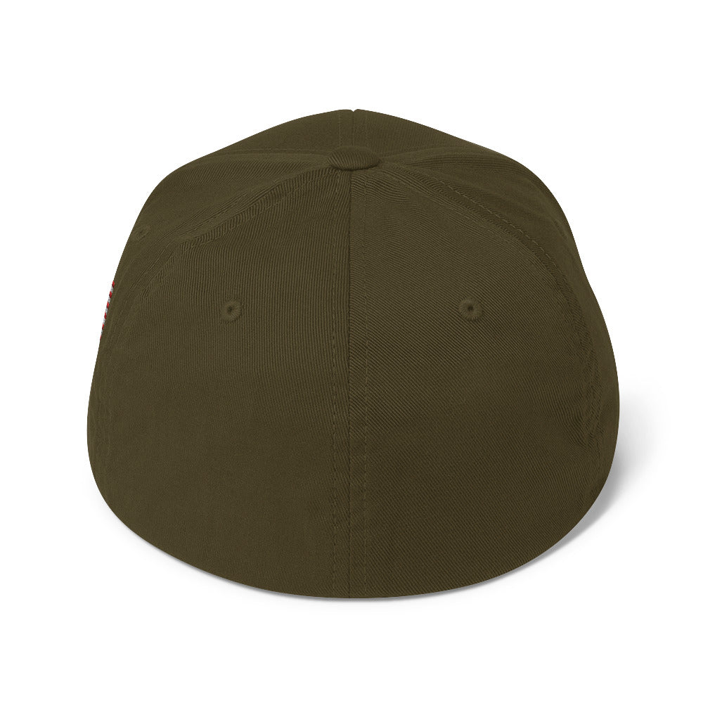 closed back structured cap olive back - basquaredfitness