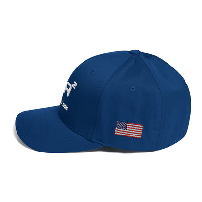 closed back structured cap royal blue left - basquaredfitness