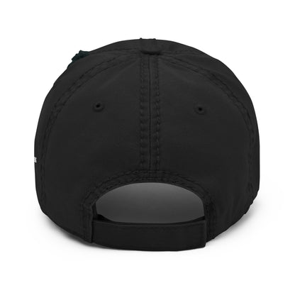 Distressed hat black back - basquaredfitness