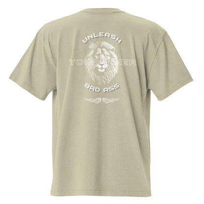 oversized faded t-shirt faded eucalyptus back - basquaredfitness