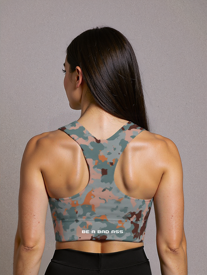 Recycled Longline Sports Bra