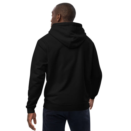 premium eco hoodie black back - basquaredfitness
