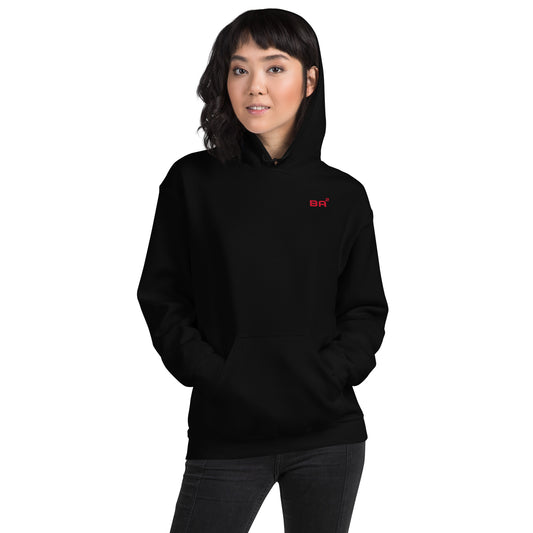Premium Unisex Heavy Blend Hoodie Black Front