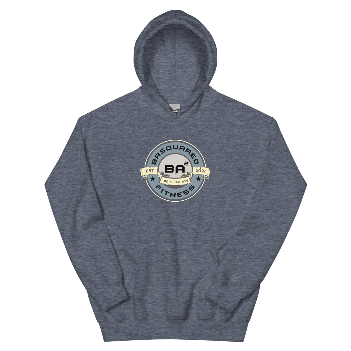 unisex heavy blend hoodie heather sport dark navy - basquaredfitness