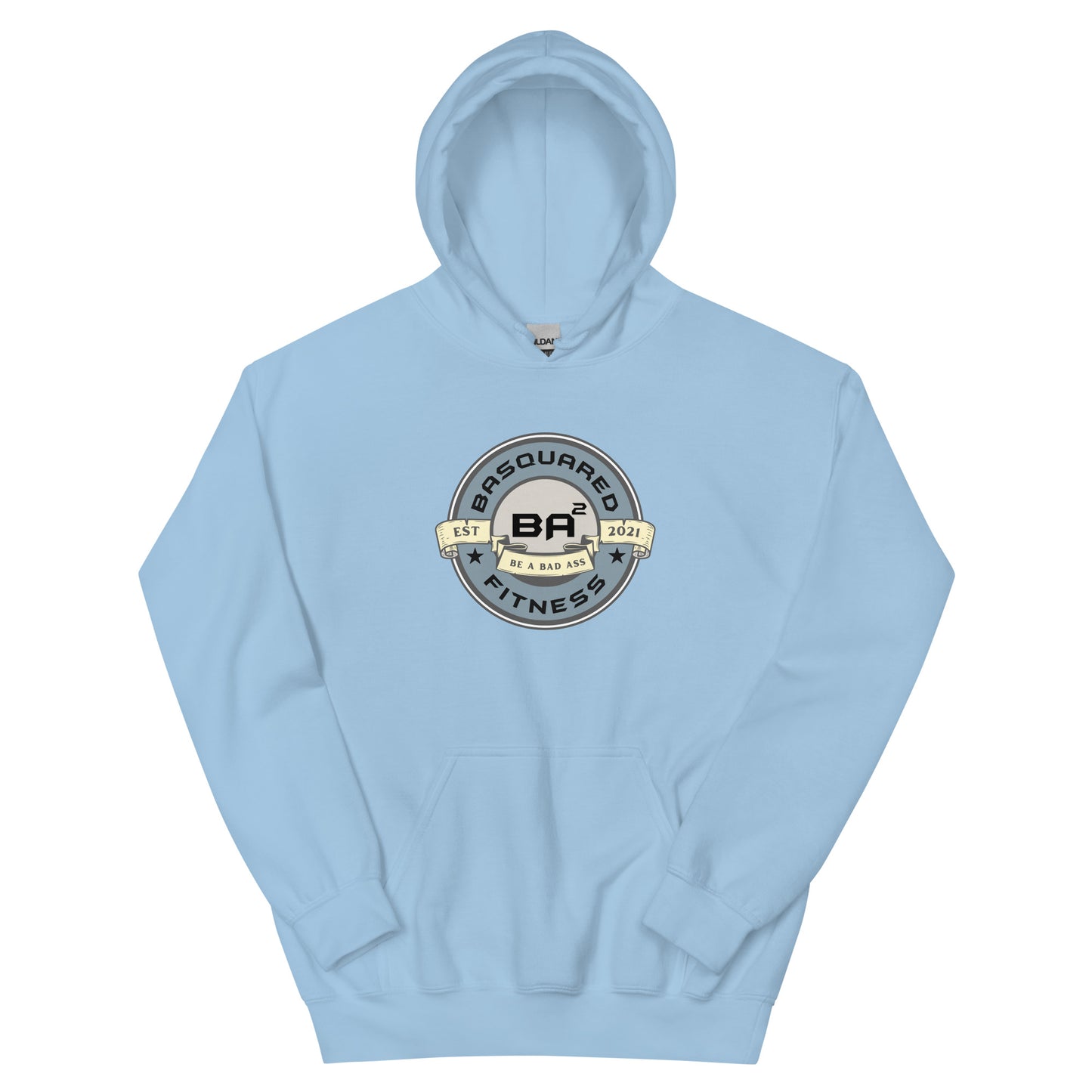 unisex heavy blend hoodie light blue - basquaredfitness