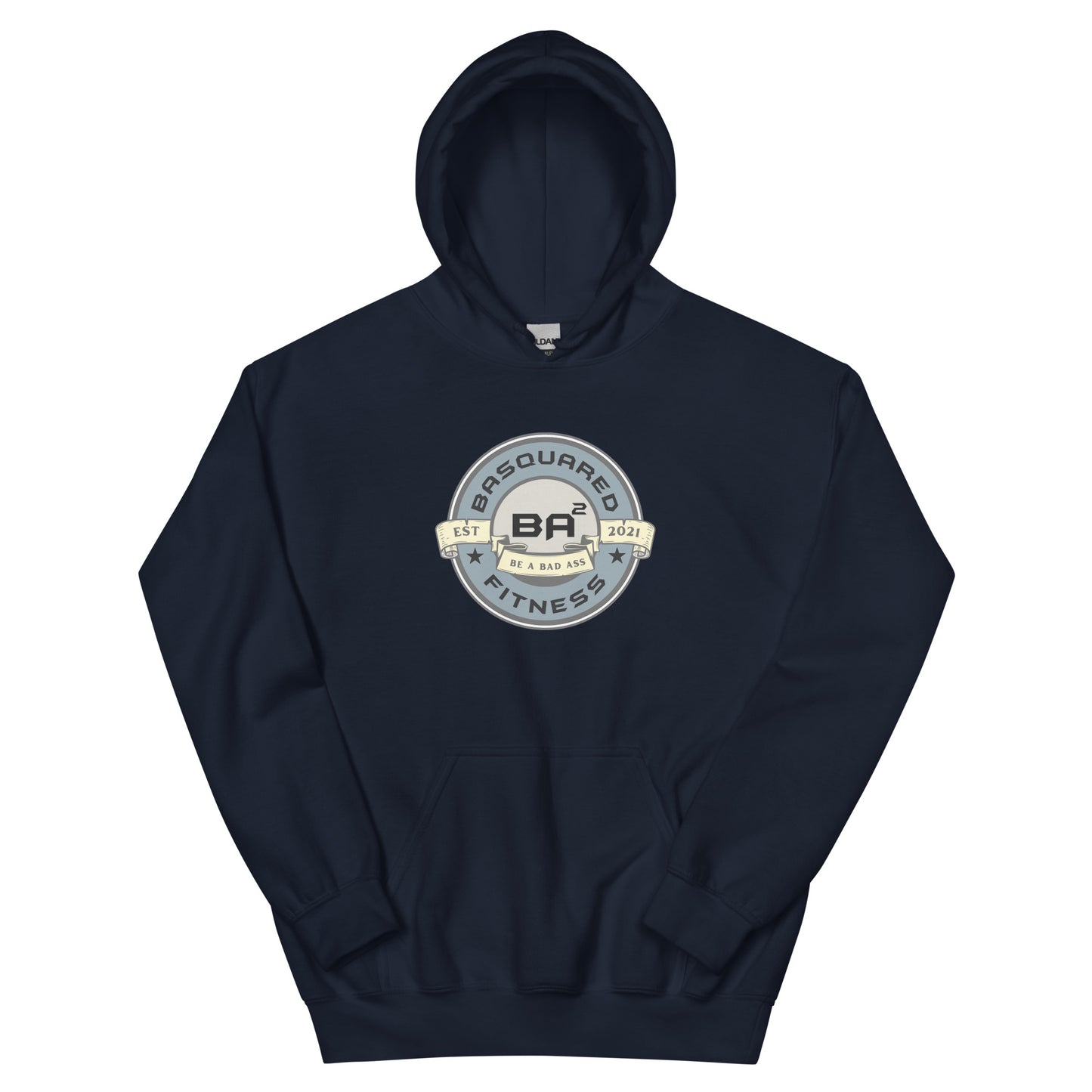 unisex heavy blend hoodie navy - basquaredfitness