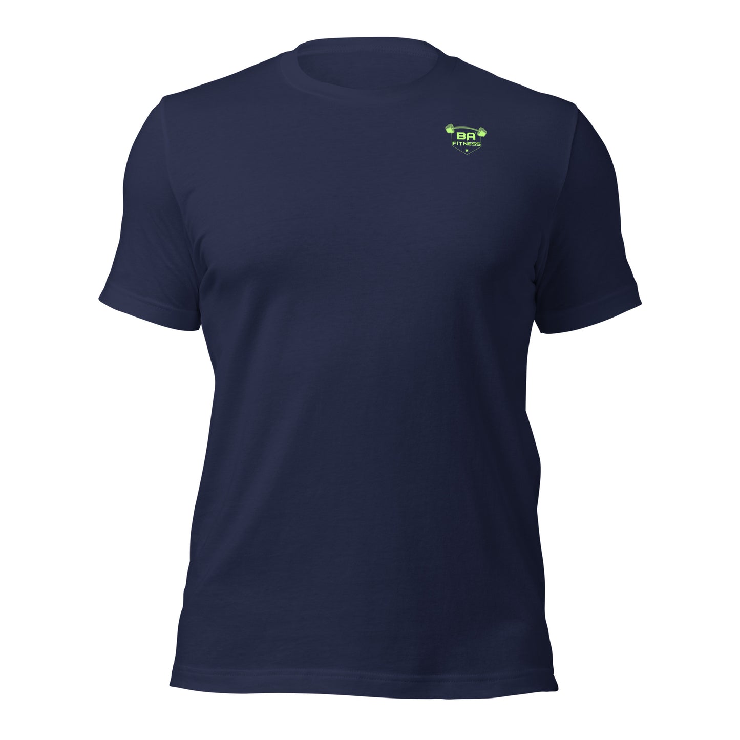 unisex t-shirt navy front - basquaredfitness