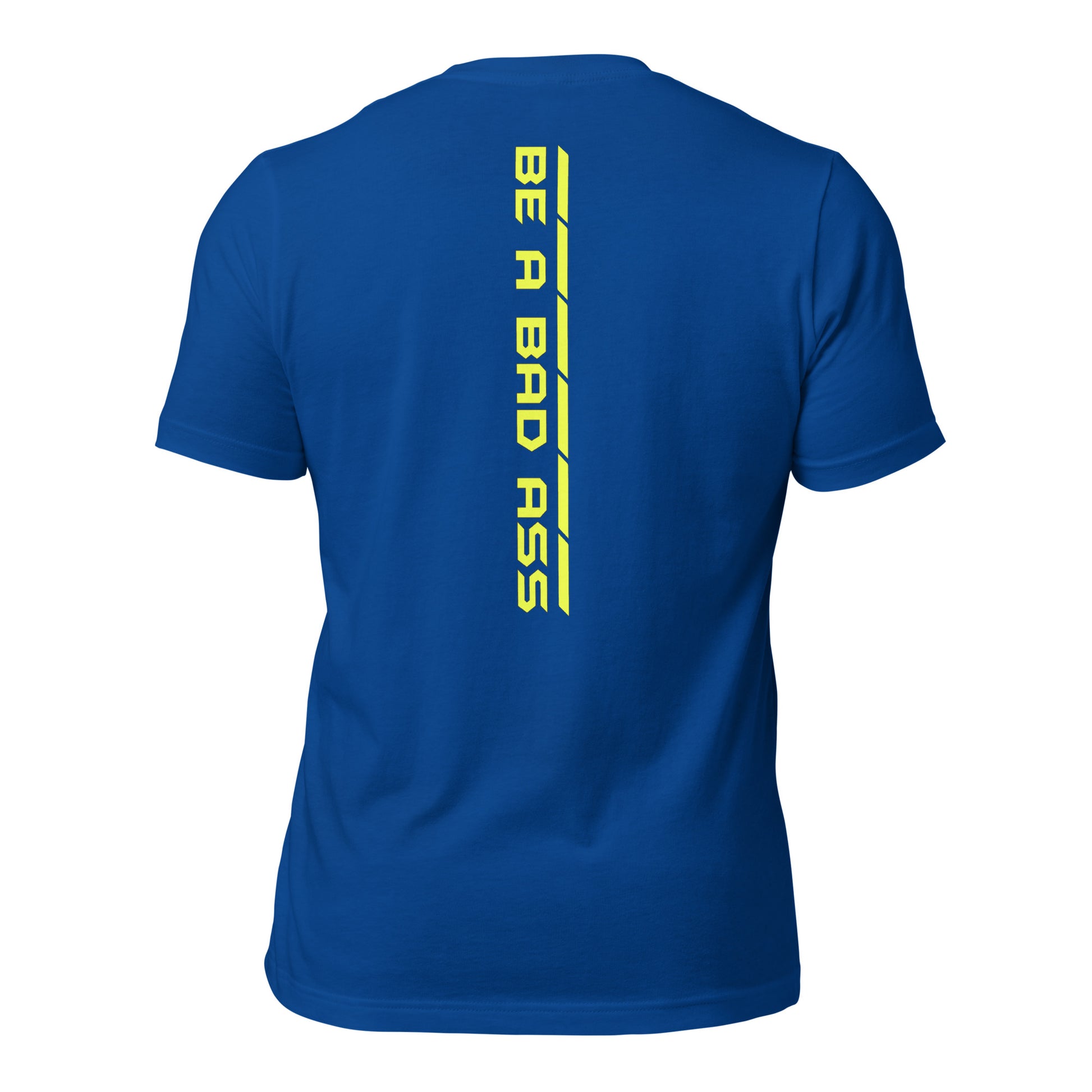 unisex t-shirt true royal front - basquaredfitness