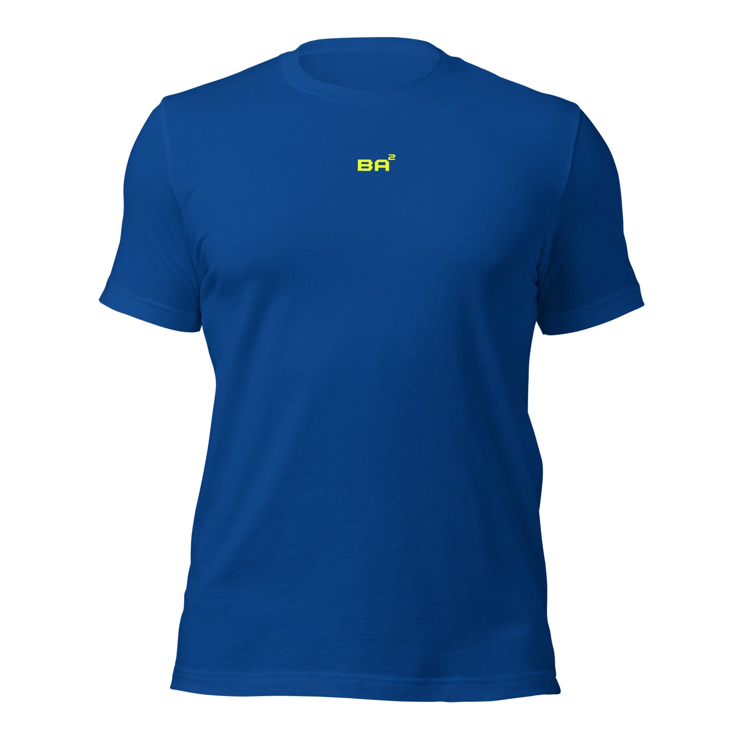 unisex t-shirt true royal front - basquaredfitness