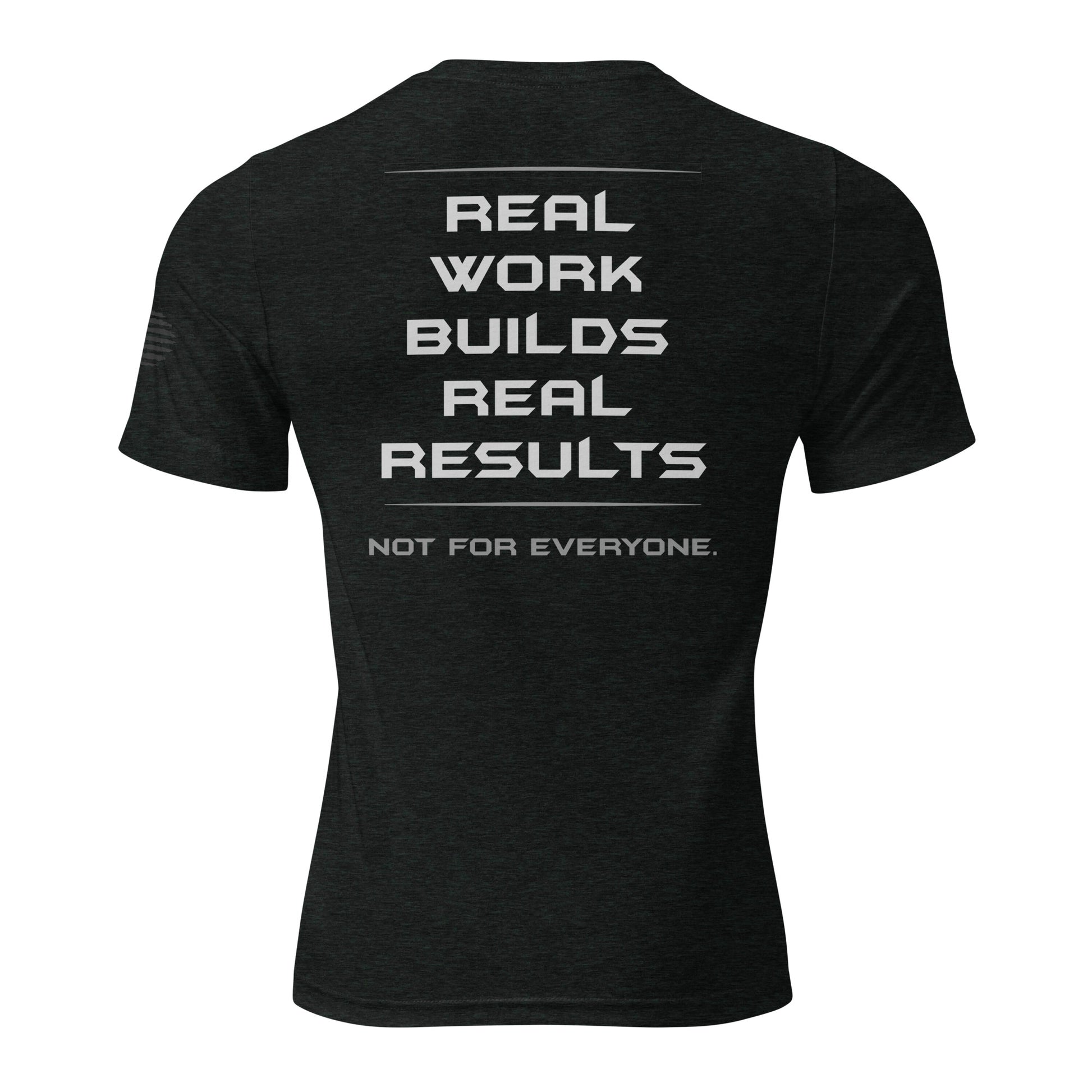 BA² Foundation Tee Charcoal Black Back