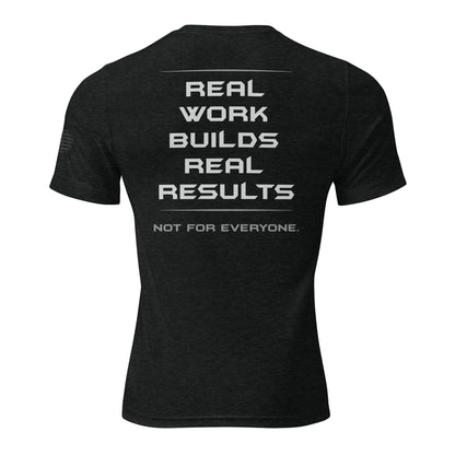 BA² Foundation Tee Charcoal Black Back