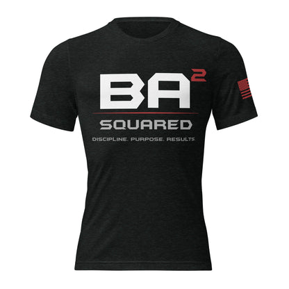 BA² Control The Work Tee Charcoal Black Front